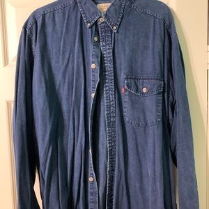 Levi Men’s XL Jean button up